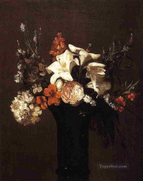 アンリ・ファンタン・ラトゥール Painting - Flowers4 アンリ・ファンタン・ラトゥール